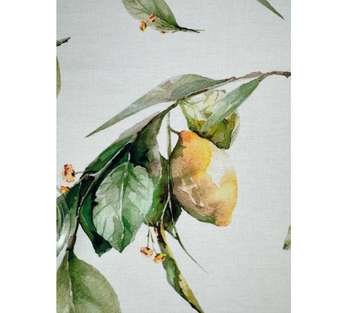 Лимоны: скатерть 145 х 300 см (с пропиткой "Антипятно")