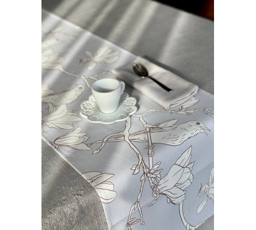 Дорожка столовая Соловьи 45 x 200 см (пропитка)