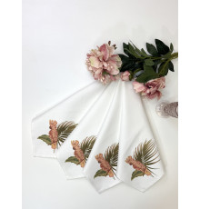 Салфетка столовая Розовый Какаду