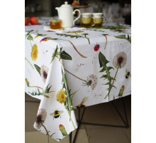 Одуванчик: скатерть (с пропиткой «Антипятно»)