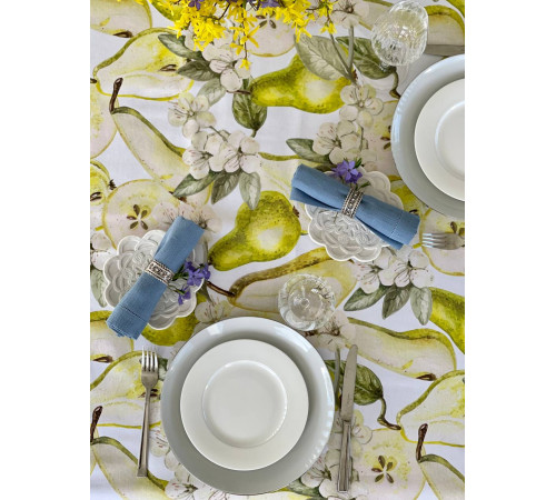 Дюшес: скатерть 145 х 350 см (с пропиткой "Антипятно")