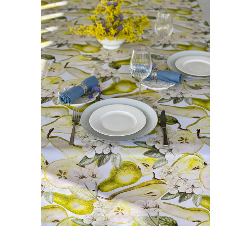 Дюшес: скатерть 145 х 350 см (с пропиткой "Антипятно")