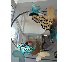 Зеркало настенное, L66 W4 H71 см