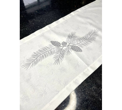 Дорожка столовая Серебристый олень