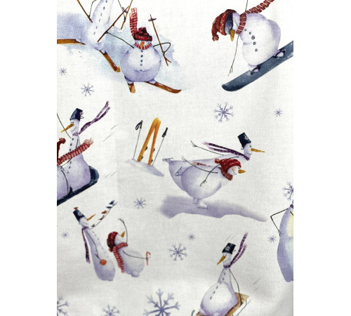 Скатерть столовая Зимние забавы 145 х 150 см
